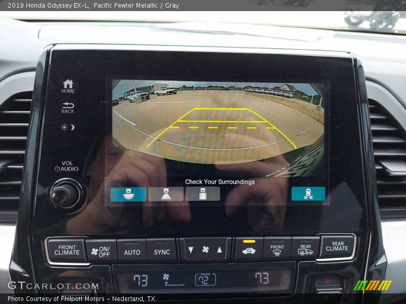 Pacific Pewter Metallic / Gray 2019 Honda Odyssey EX-L
