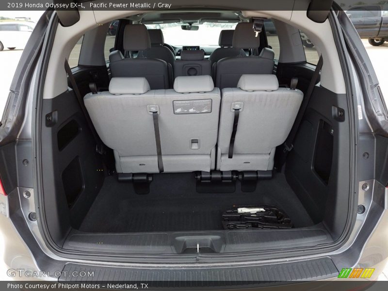 Pacific Pewter Metallic / Gray 2019 Honda Odyssey EX-L