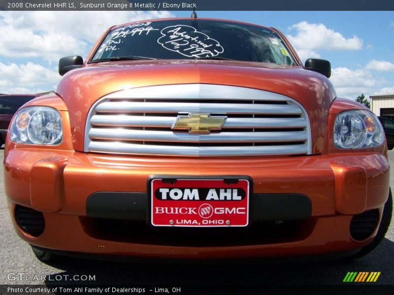 Sunburst Orange II Metallic / Ebony Black 2008 Chevrolet HHR LS