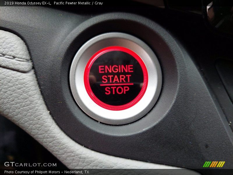 Pacific Pewter Metallic / Gray 2019 Honda Odyssey EX-L