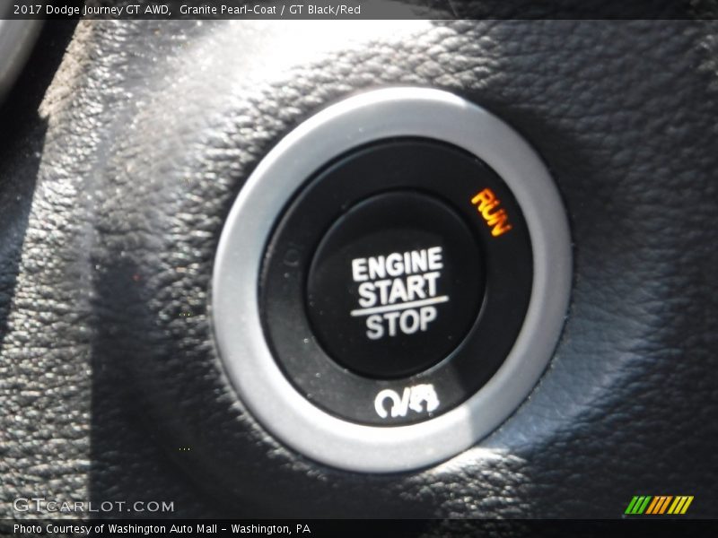 Granite Pearl-Coat / GT Black/Red 2017 Dodge Journey GT AWD