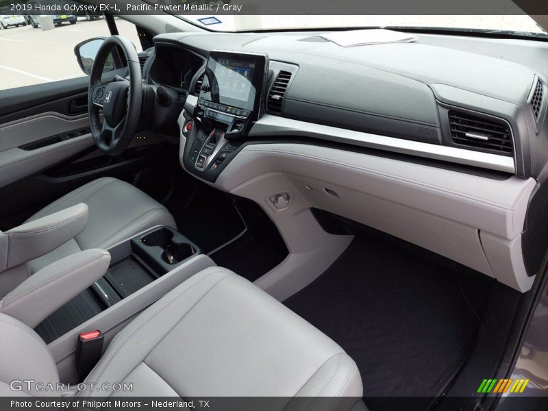 Pacific Pewter Metallic / Gray 2019 Honda Odyssey EX-L