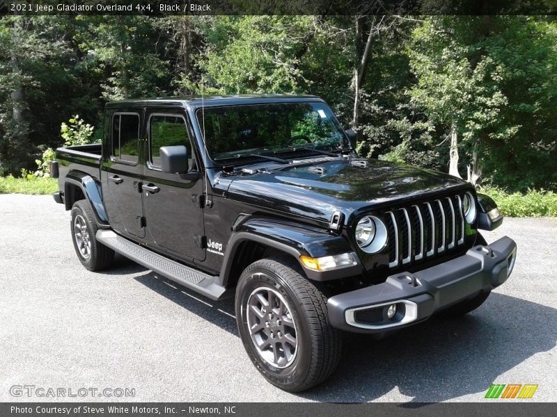 Black / Black 2021 Jeep Gladiator Overland 4x4