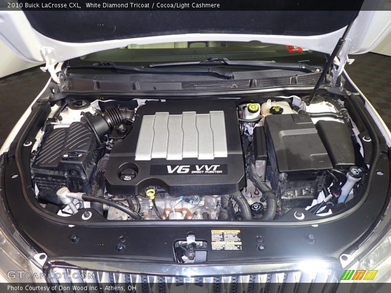 White Diamond Tricoat / Cocoa/Light Cashmere 2010 Buick LaCrosse CXL
