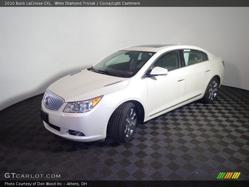 White Diamond Tricoat / Cocoa/Light Cashmere 2010 Buick LaCrosse CXL