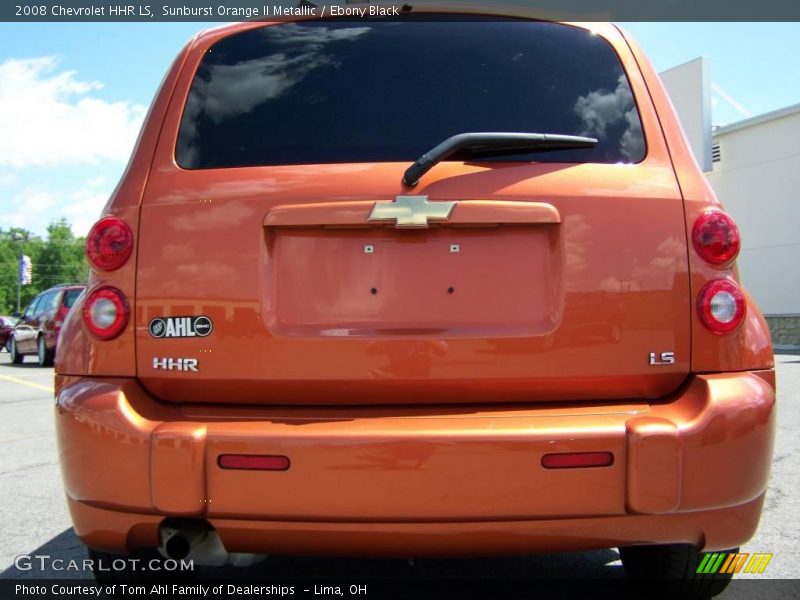 Sunburst Orange II Metallic / Ebony Black 2008 Chevrolet HHR LS