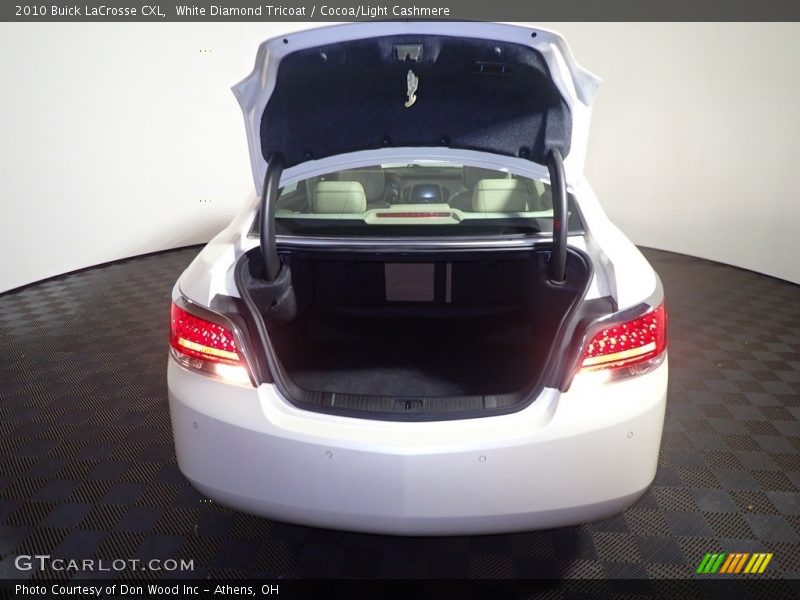 White Diamond Tricoat / Cocoa/Light Cashmere 2010 Buick LaCrosse CXL
