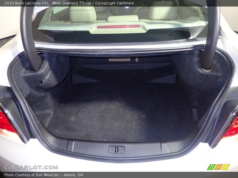 White Diamond Tricoat / Cocoa/Light Cashmere 2010 Buick LaCrosse CXL