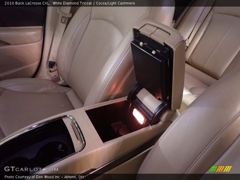 White Diamond Tricoat / Cocoa/Light Cashmere 2010 Buick LaCrosse CXL