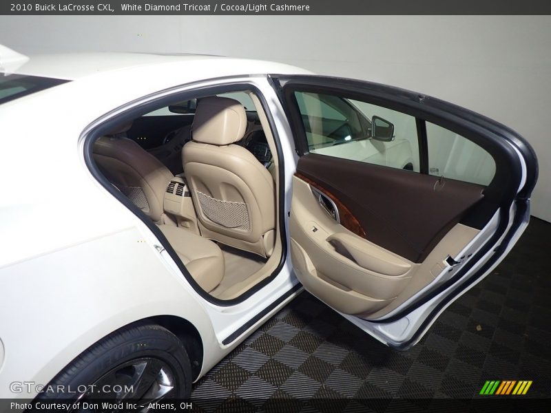 White Diamond Tricoat / Cocoa/Light Cashmere 2010 Buick LaCrosse CXL