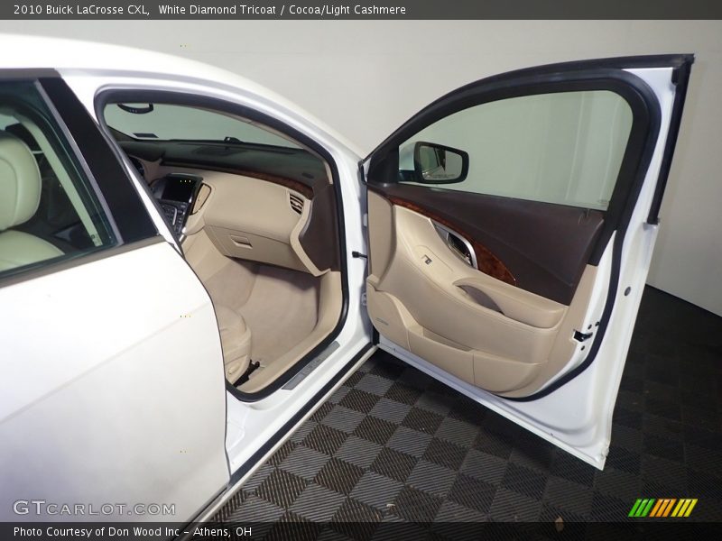 White Diamond Tricoat / Cocoa/Light Cashmere 2010 Buick LaCrosse CXL