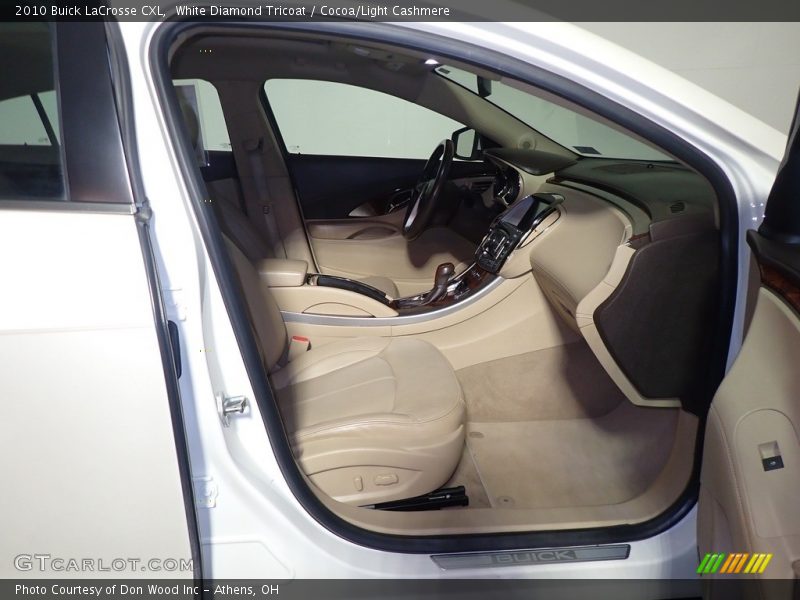 White Diamond Tricoat / Cocoa/Light Cashmere 2010 Buick LaCrosse CXL