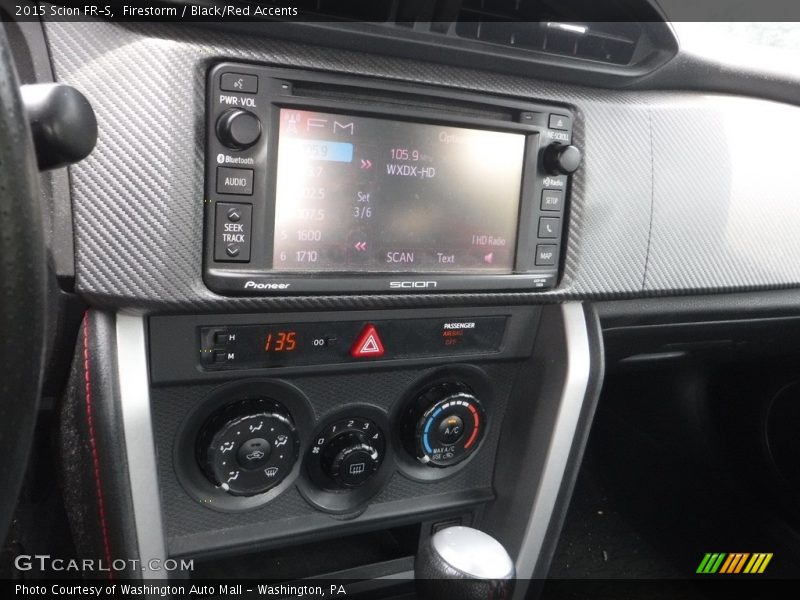 Firestorm / Black/Red Accents 2015 Scion FR-S