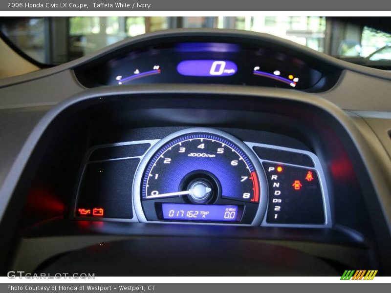 Taffeta White / Ivory 2006 Honda Civic LX Coupe