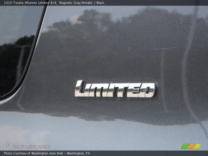 Magnetic Gray Metallic / Black 2020 Toyota 4Runner Limited 4x4