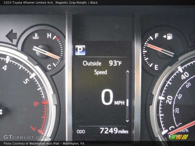 Magnetic Gray Metallic / Black 2020 Toyota 4Runner Limited 4x4