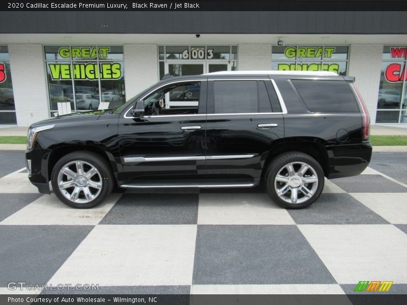 Black Raven / Jet Black 2020 Cadillac Escalade Premium Luxury