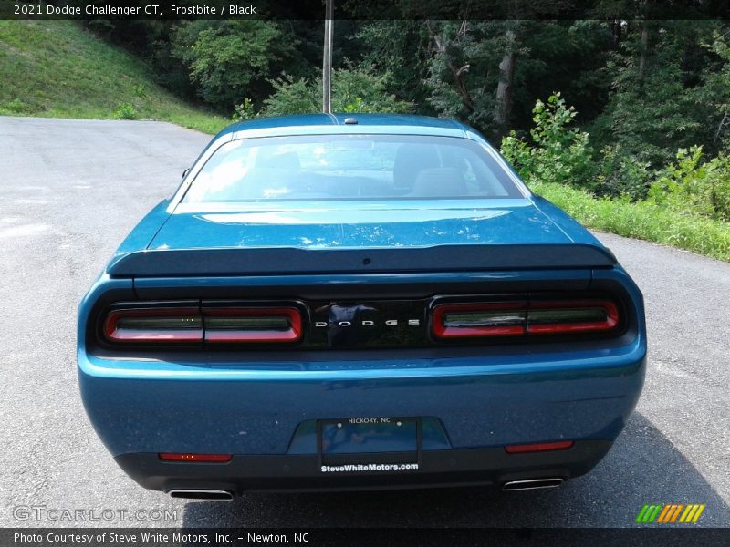 Frostbite / Black 2021 Dodge Challenger GT