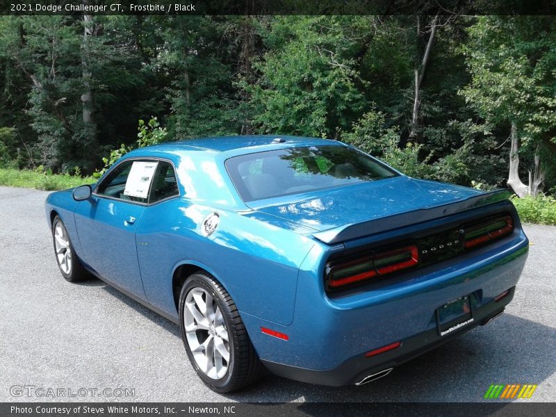 Frostbite / Black 2021 Dodge Challenger GT
