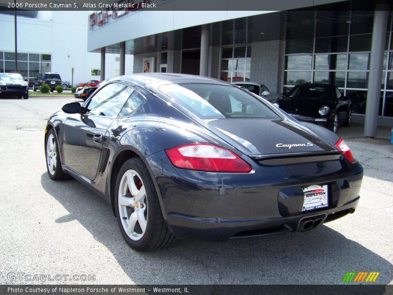 Atlas Grey Metallic / Black 2006 Porsche Cayman S