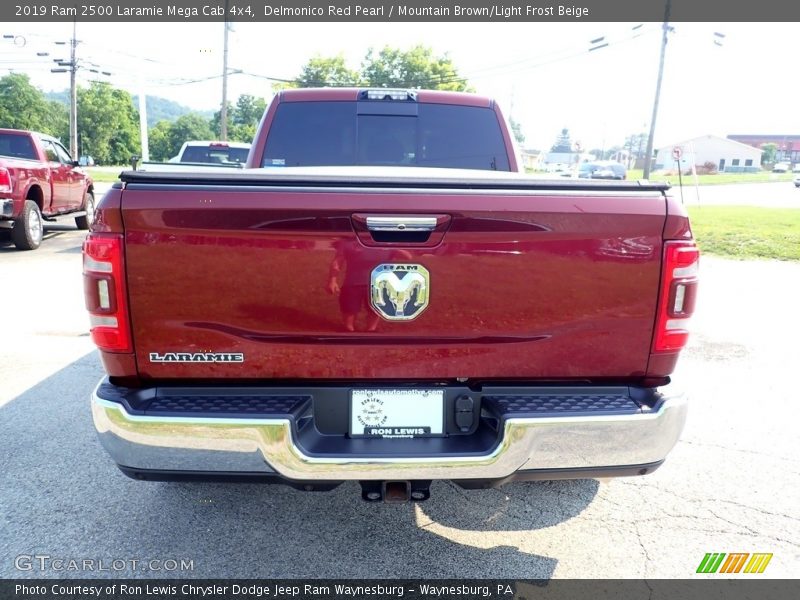 Delmonico Red Pearl / Mountain Brown/Light Frost Beige 2019 Ram 2500 Laramie Mega Cab 4x4