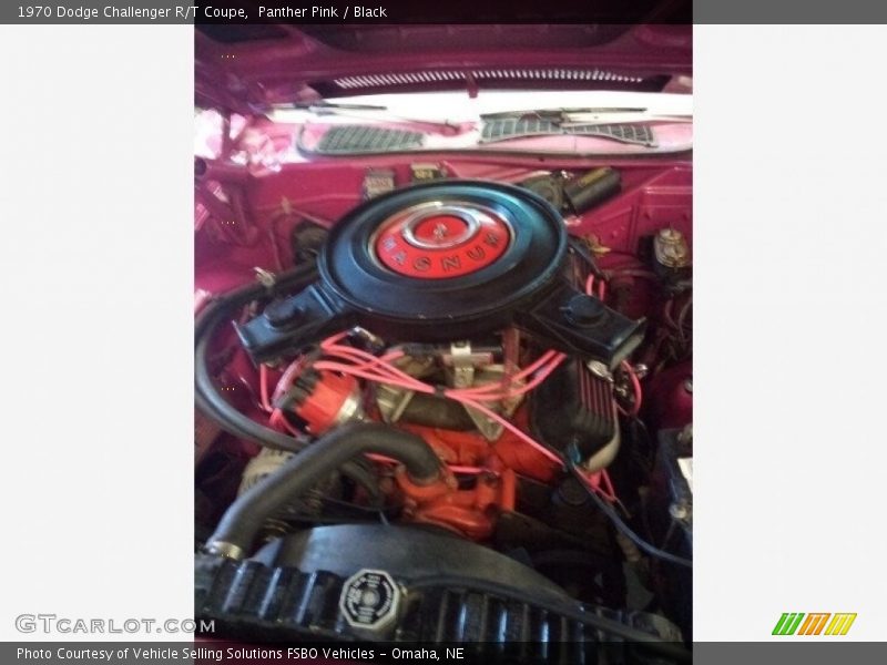  1970 Challenger R/T Coupe Engine - 383 OHV 16-Valve Magnum V8