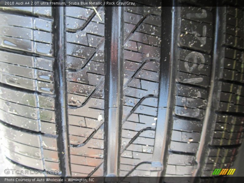 Scuba Blue Metallic / Rock Gray/Gray 2018 Audi A4 2.0T ultra Premium