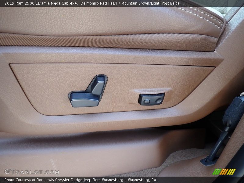 Delmonico Red Pearl / Mountain Brown/Light Frost Beige 2019 Ram 2500 Laramie Mega Cab 4x4