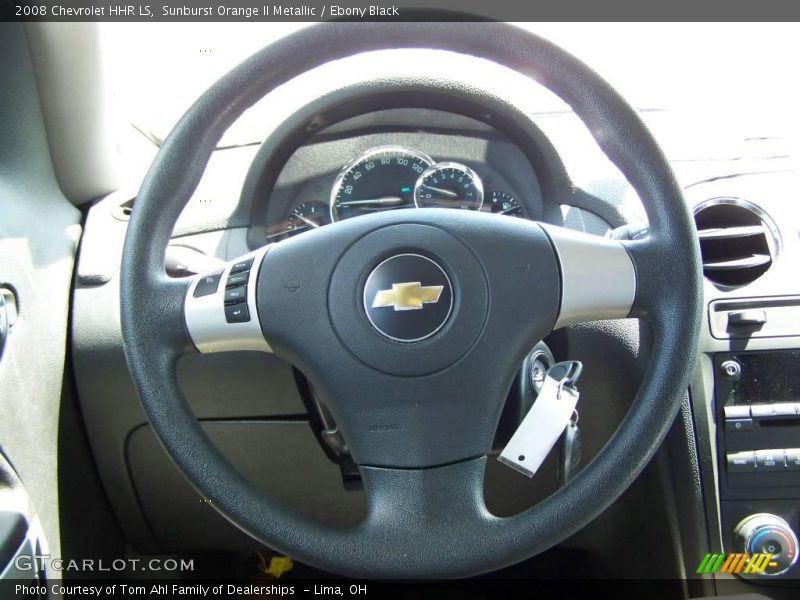 Sunburst Orange II Metallic / Ebony Black 2008 Chevrolet HHR LS