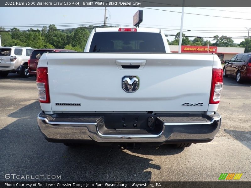 Bright White / Black/Diesel Gray 2021 Ram 2500 Big Horn Crew Cab 4x4