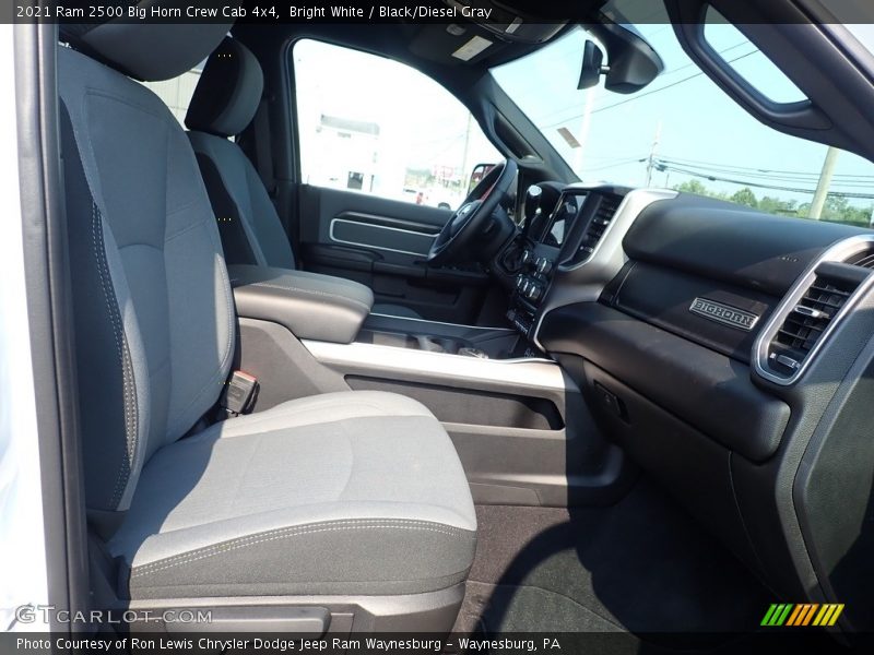 Bright White / Black/Diesel Gray 2021 Ram 2500 Big Horn Crew Cab 4x4