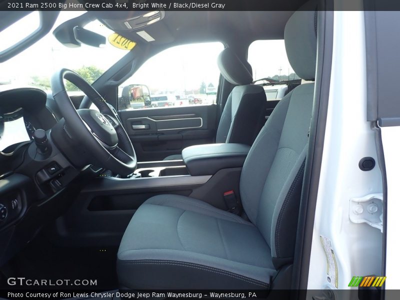 Bright White / Black/Diesel Gray 2021 Ram 2500 Big Horn Crew Cab 4x4