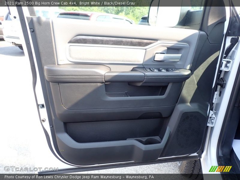 Bright White / Black/Diesel Gray 2021 Ram 2500 Big Horn Crew Cab 4x4