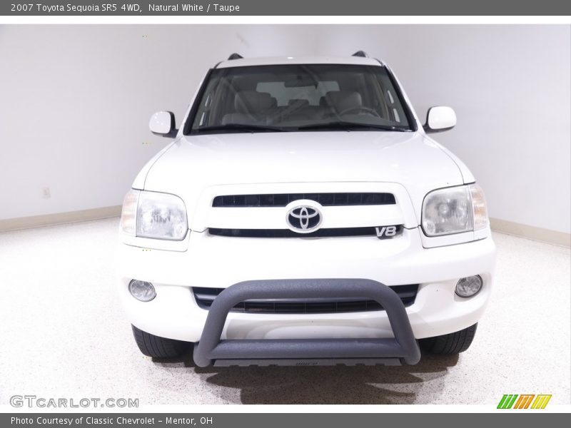 Natural White / Taupe 2007 Toyota Sequoia SR5 4WD
