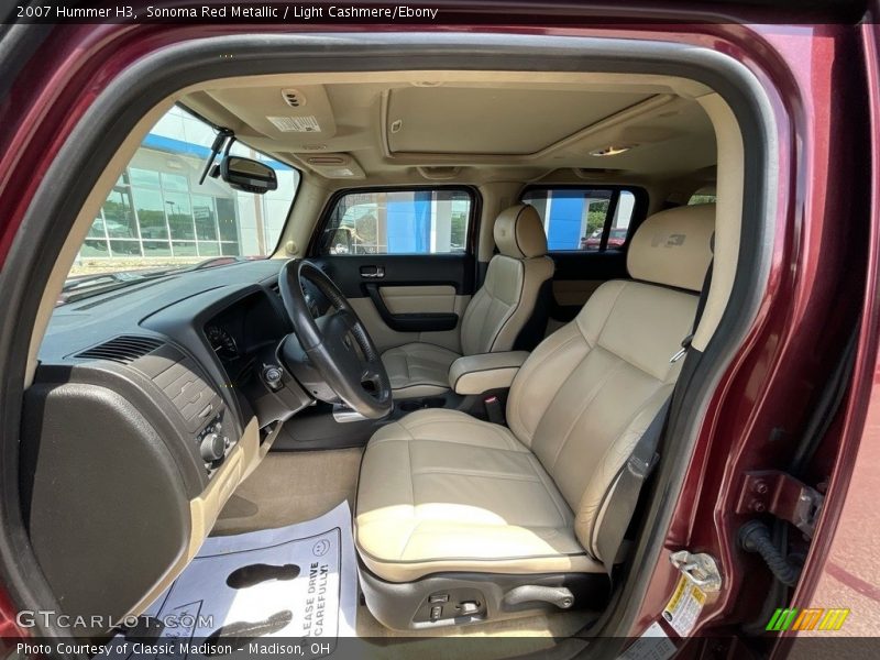 Sonoma Red Metallic / Light Cashmere/Ebony 2007 Hummer H3