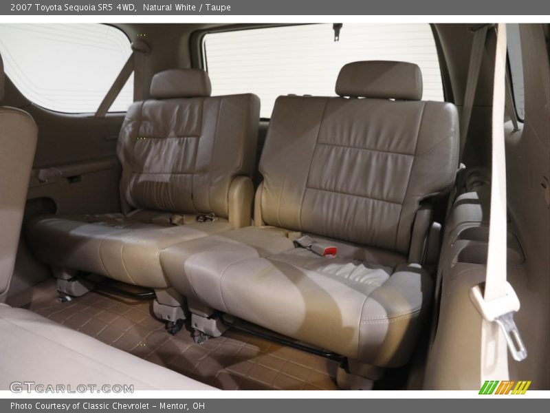 Natural White / Taupe 2007 Toyota Sequoia SR5 4WD