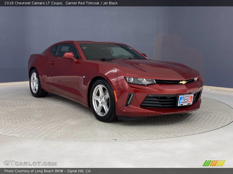 Garnet Red Tintcoat / Jet Black 2018 Chevrolet Camaro LT Coupe