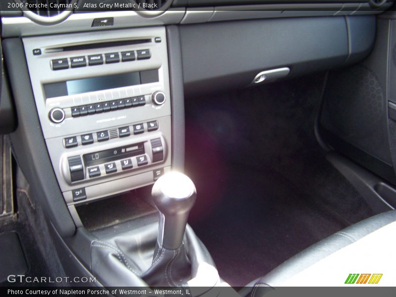 Atlas Grey Metallic / Black 2006 Porsche Cayman S