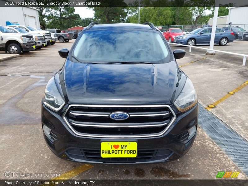 Shadow Black / Charcoal Black 2018 Ford Escape SE