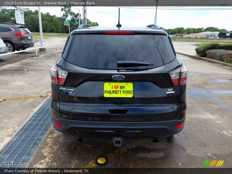 Shadow Black / Charcoal Black 2018 Ford Escape SE