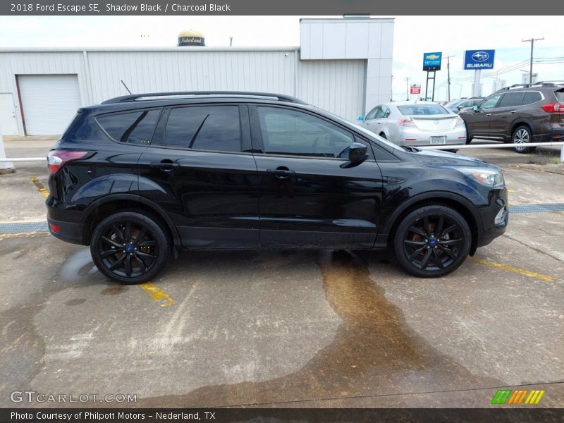 Shadow Black / Charcoal Black 2018 Ford Escape SE