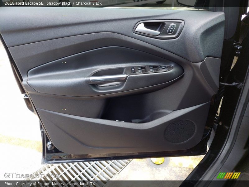 Shadow Black / Charcoal Black 2018 Ford Escape SE