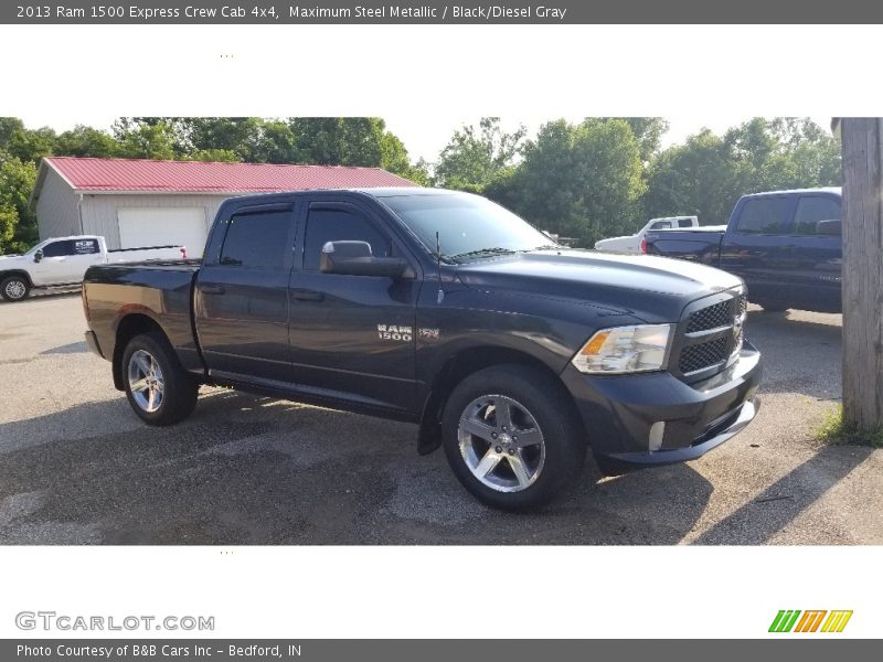 Maximum Steel Metallic / Black/Diesel Gray 2013 Ram 1500 Express Crew Cab 4x4