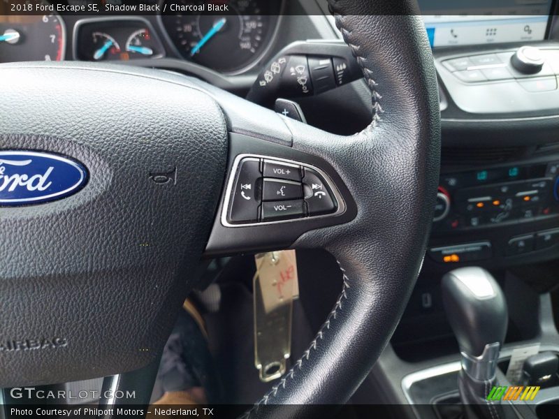 Shadow Black / Charcoal Black 2018 Ford Escape SE