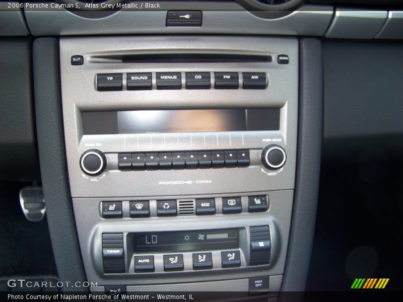 Atlas Grey Metallic / Black 2006 Porsche Cayman S
