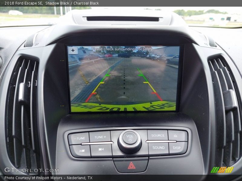 Shadow Black / Charcoal Black 2018 Ford Escape SE