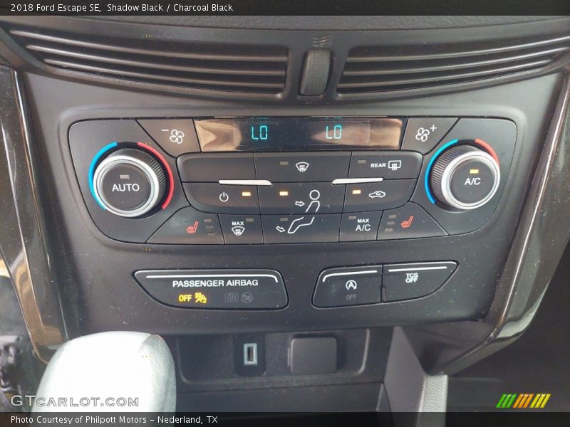 Shadow Black / Charcoal Black 2018 Ford Escape SE
