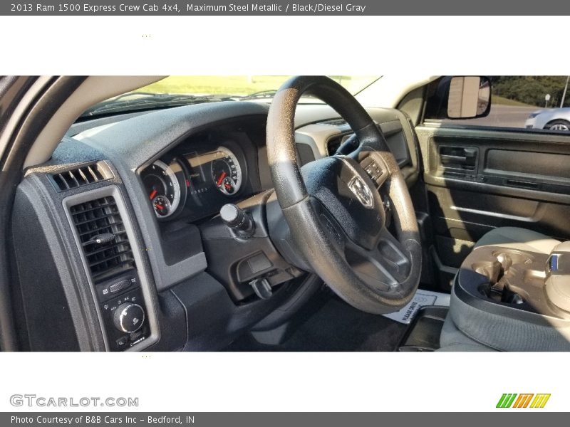 Maximum Steel Metallic / Black/Diesel Gray 2013 Ram 1500 Express Crew Cab 4x4