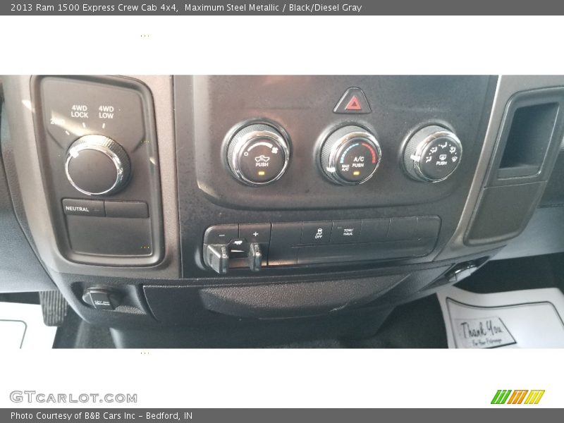 Maximum Steel Metallic / Black/Diesel Gray 2013 Ram 1500 Express Crew Cab 4x4