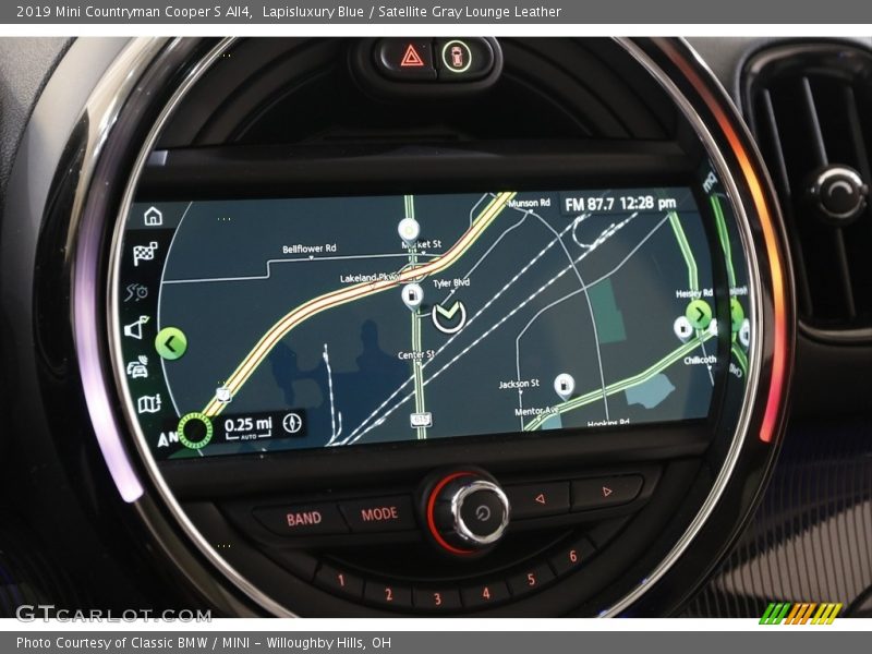 Navigation of 2019 Countryman Cooper S All4